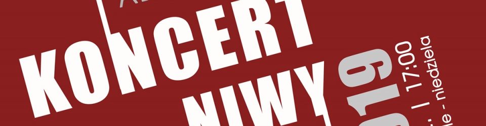 Adventní koncert - Koncert Adwentowy 2019 - plakat