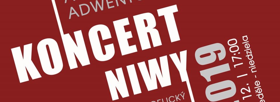 Adventní koncert - Koncert Adwentowy 2019 - plakat