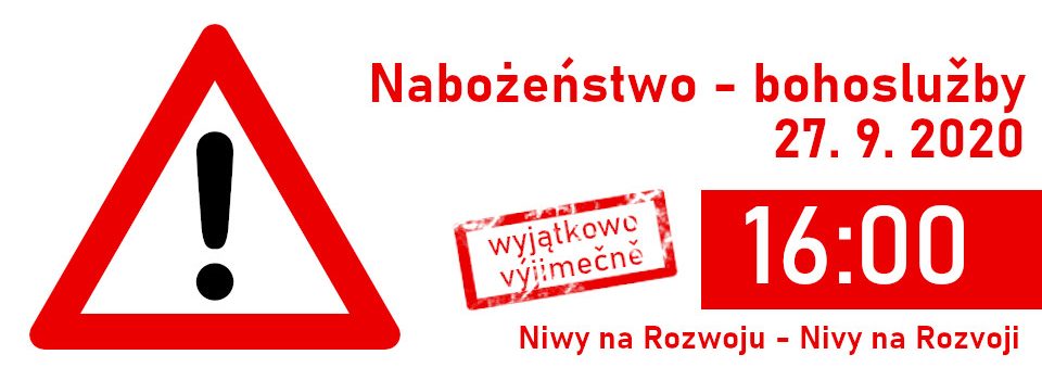 Pozor změna